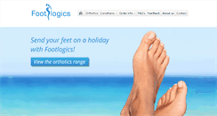 Desktop Screenshot of footlogics.com.au